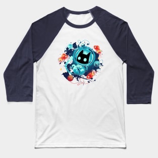 Space adventurer - Cat in Space Baseball T-Shirt